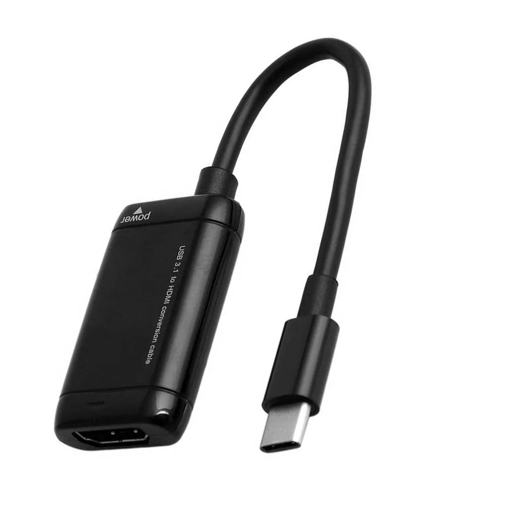 K HD USB C к HDMI конвертер адаптер ТВ кабель адаптер для телефона к ТВ дисплей