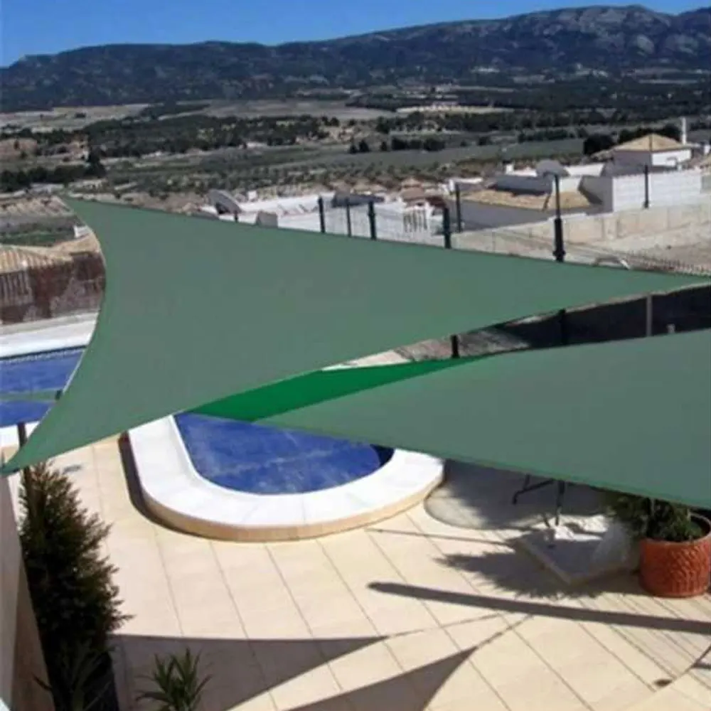 grenn Тент навес беседка Маскировочная сеть 3-4 человек полиэстер Ткань Кемпинг путешествия на открытом воздухе влагостойкая Кемпинг ткань тент портативный УФ - Цвет: grenn