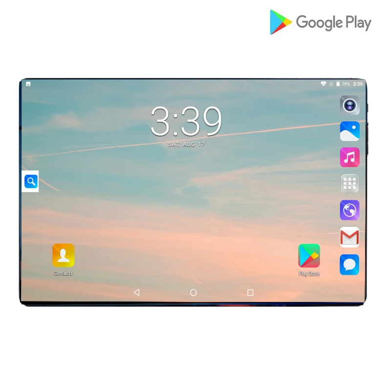 

Super Tempered 2.5D Glass 10 inch Tablet PC Android 9.0 OS Octa Core 6GB RAM 64GB ROM 8 Cores 1280*800 IPS Phablet Tablets 10.1