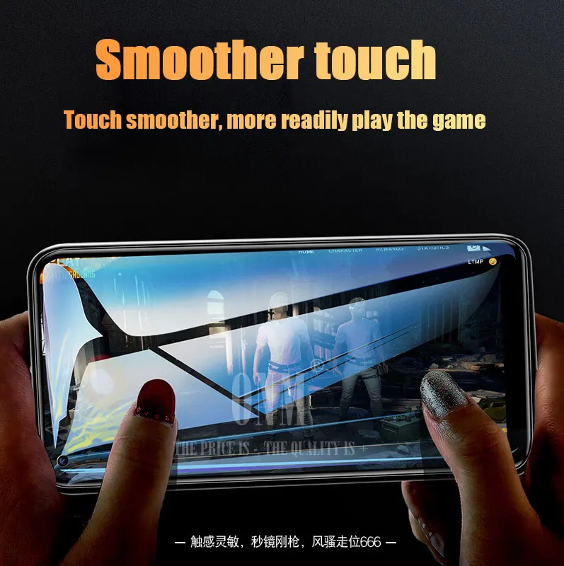 Анти шпионское закаленное стекло для huawei Honor Play 3 3e полное покрытие экрана
