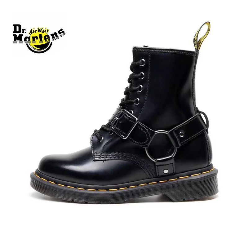 Женские ботильоны Dr.Martens 1460 с кожаным ремешком и пряжкой Паскаль 8 глаз женские