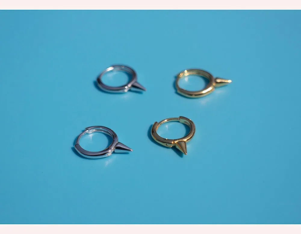 Серьги из стерлингового серебра 925 пробы, модные, персонализированные, из ивы, конус, маленькие серьги, кость, дикий, простой тренд, женский, мальчик, серьги, ювелирные изделия