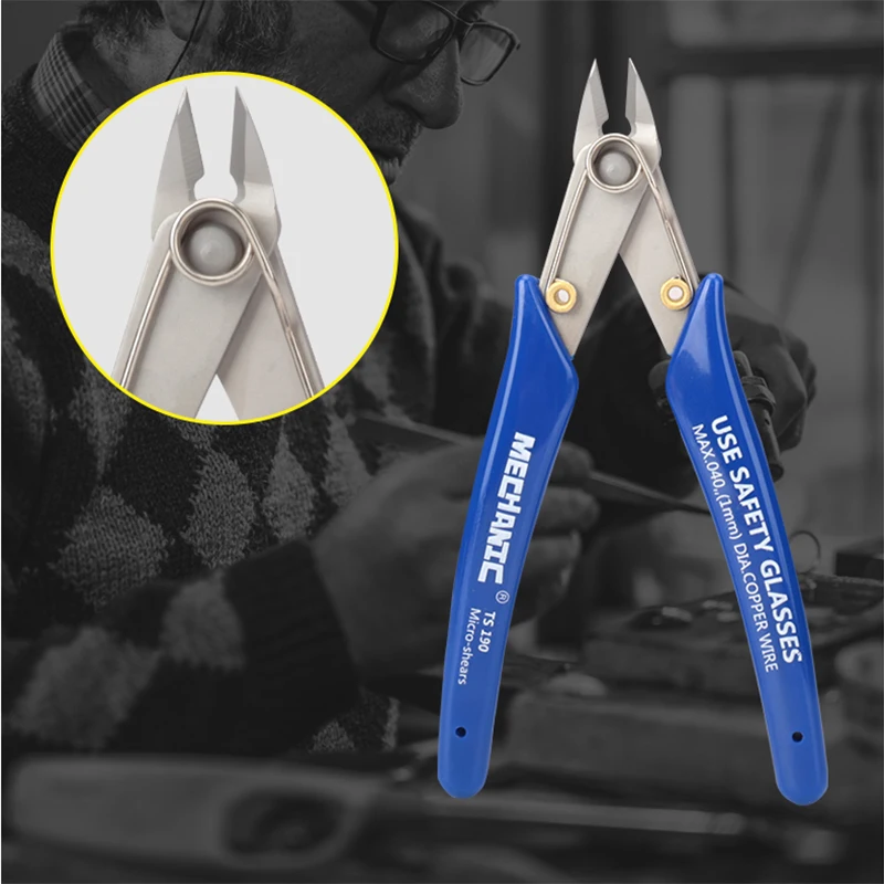 メカニック5インチ精密斜めプライヤーTS-190工業用電気毛刈り機