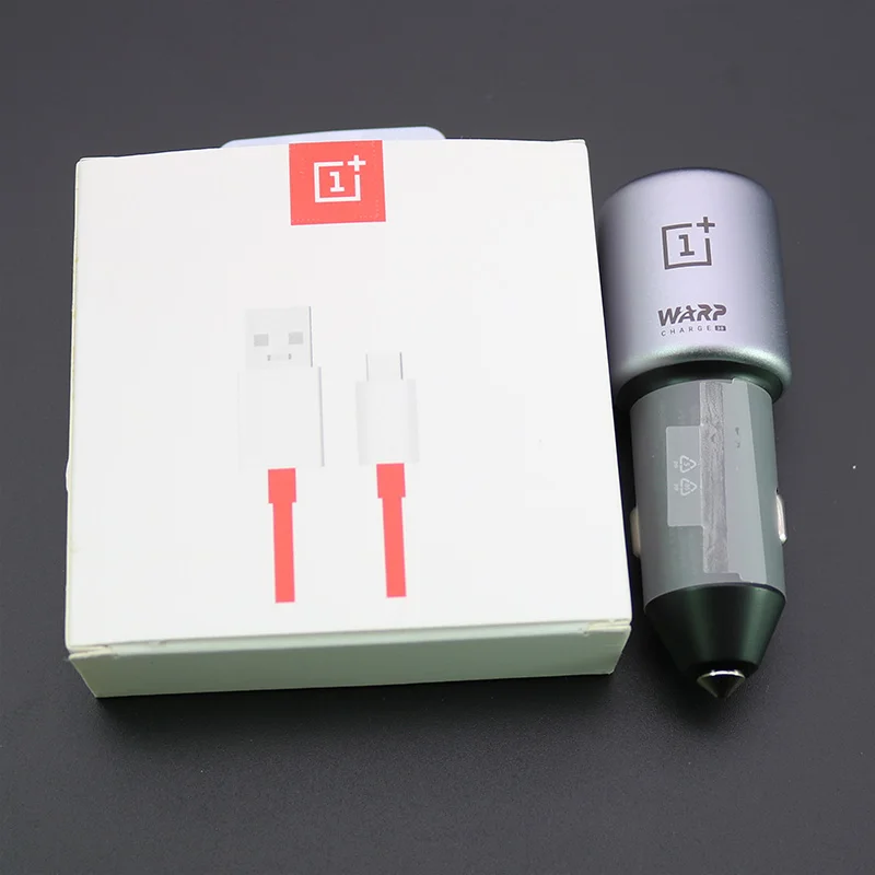 Автомобильное зарядное устройство OnePlus Warp Charge 30 вход 12 В 24 4 5 А выход 6 макс. Usb Тип c
