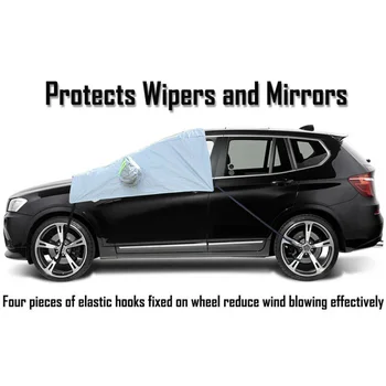 

Exterior Car Snow Shield Cover Windshield Weatherproof 240x180x155mm Practical