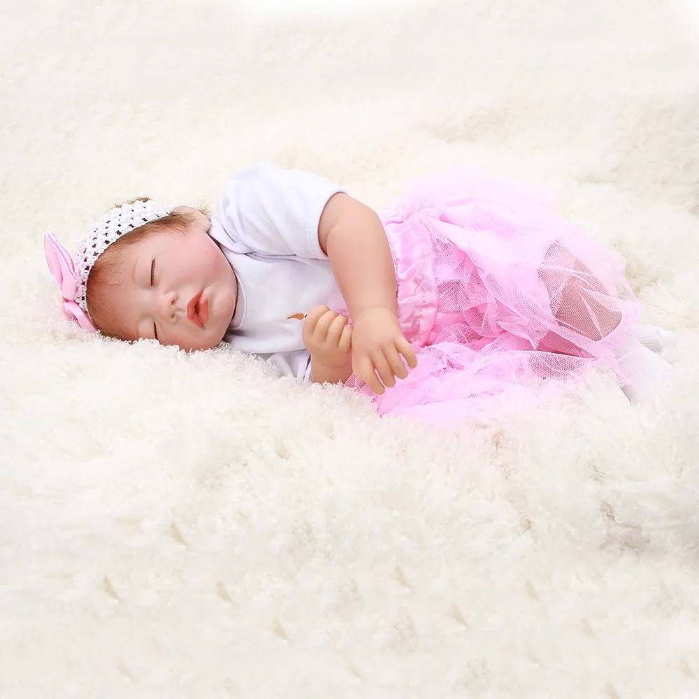 OtardDolls Bebe Reborn Dolls 22 дюйма Reborn Baby Doll мягкая виниловая силиконовая кукла для новорожденных, игрушки для детей, подарки