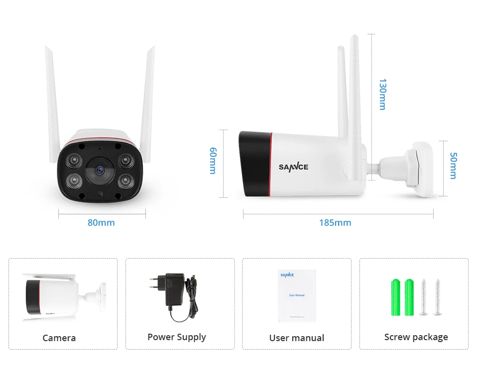 SANNCE 1080 P Беспроводная ip-камера Главная IP камеры безопасности Wi-Fi камера видеонаблюдения ИК ночного камеры видеонаблюдения Baby Monitor 1920*1080