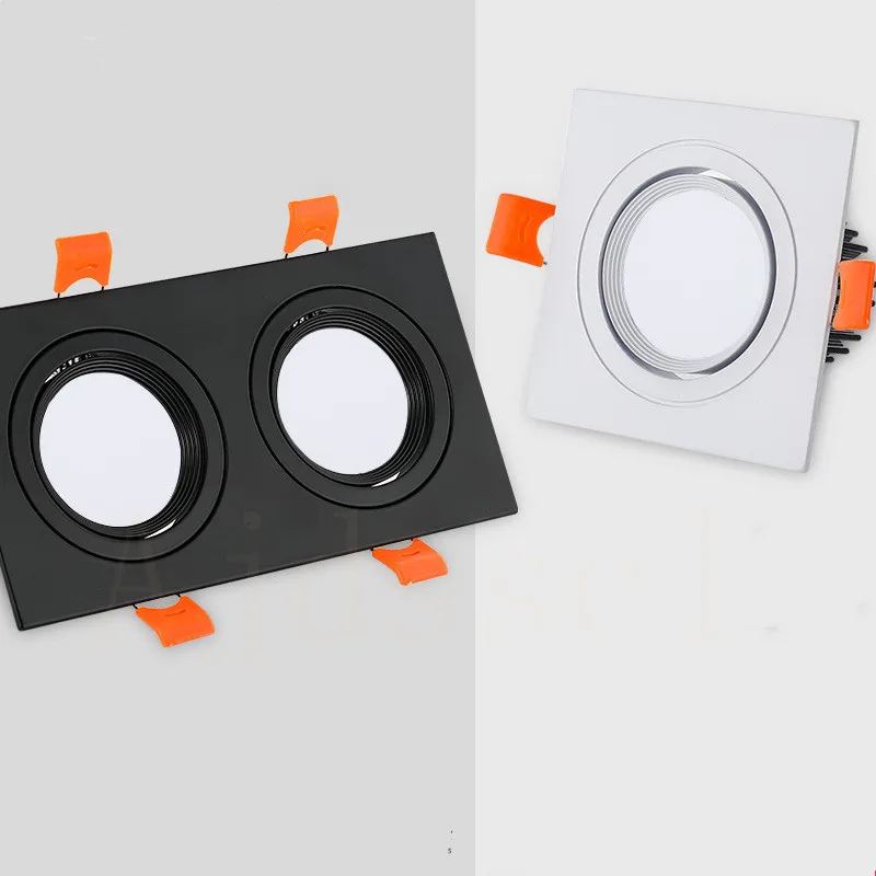 Enhanced LED Square Downlight - Dimmable Recessed Ceiling Lighting Solution