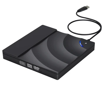 

External Dvd Drive USB 3.0 Cd Dvd Drive Portable Cd Dvd Burner Player Writer Rewriter for Windows Laptop Desktop Pc