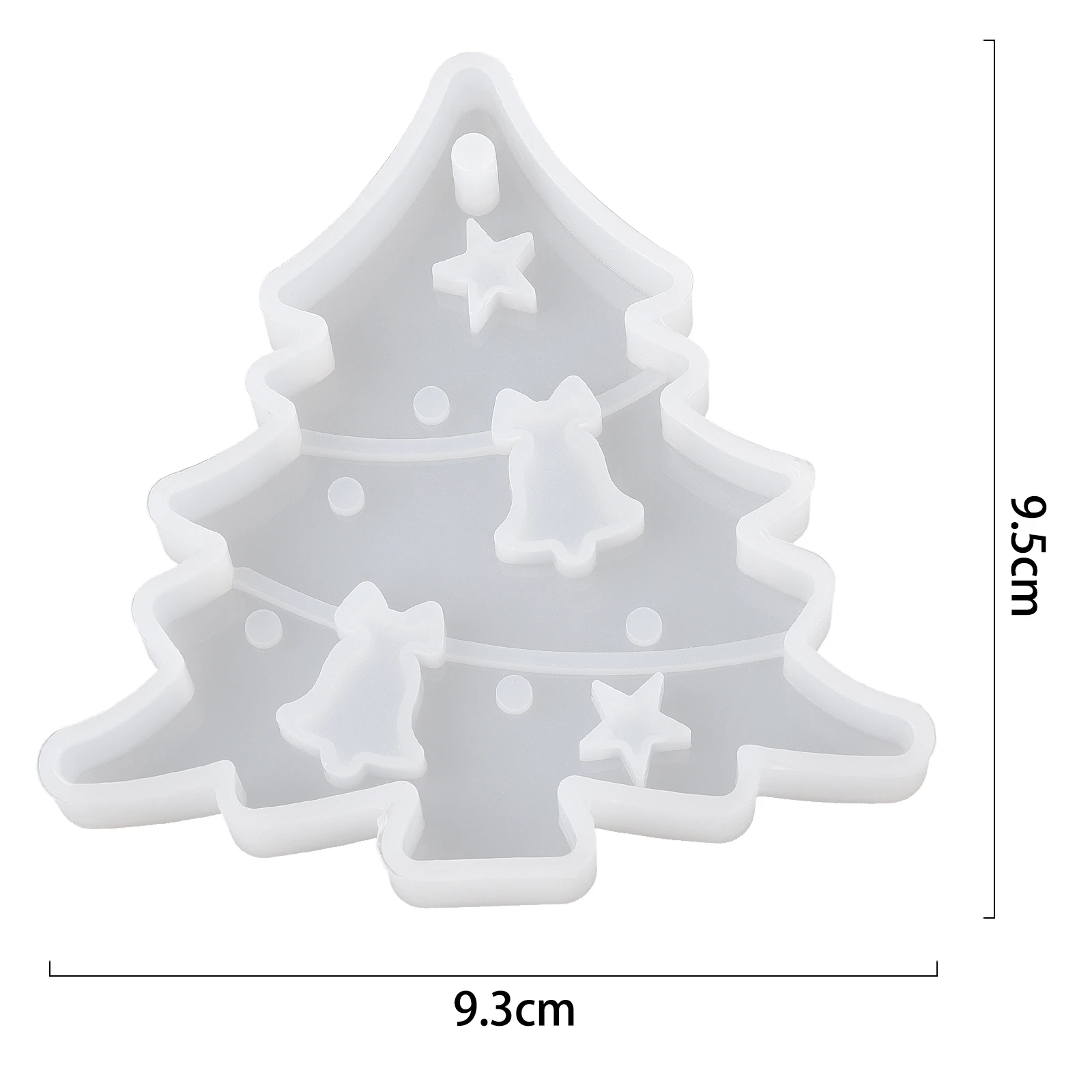 Moules En Silicone Pour Résine époxy Noël - Sapin, étoile, Flocon - DIY Décorations Et Pendentifs