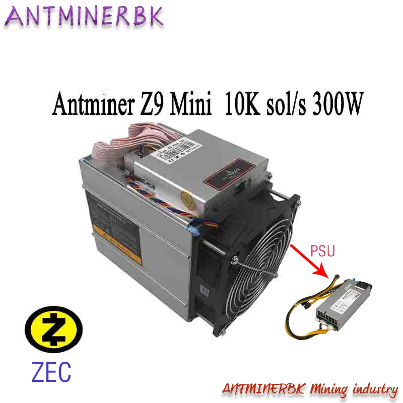 Used80-90 % новых майнеров Antminer Z9 Mini 10k ASIC Equihash ZCASH майнеры лучше чем Innosilicon A9 mining zmoney S9 |