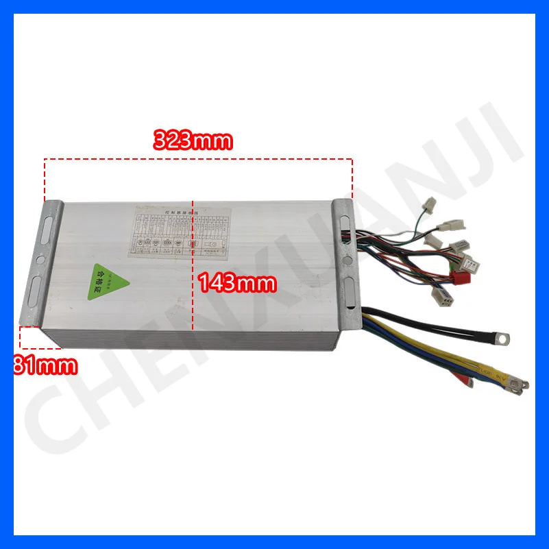Electric Bicycle Accessories 42V 3800W Phase Bike Motor DC Brushless Controller Speed For