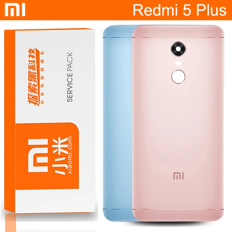Оригинальный Xiaomi Redmi 5 Plus задняя крышка батарейного отсека для Крышка Запасные