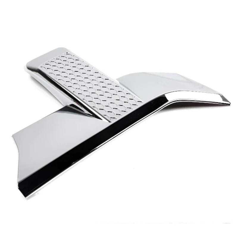 ABS Front Trim Accessories Parts Grille Chrome Cover For-17 Ford New Model F150 2Pcs