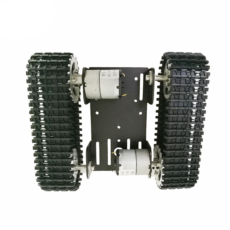 T101 Metal Smart Crawler Robot Car Chassis Kit With 2pcs High Torque DC