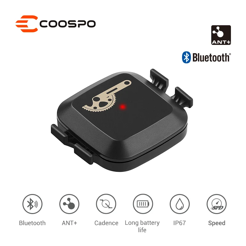 Датчик скорости вращения педалей CooSpo Bluetooth 4 0 ANT + датчик для шоссейного