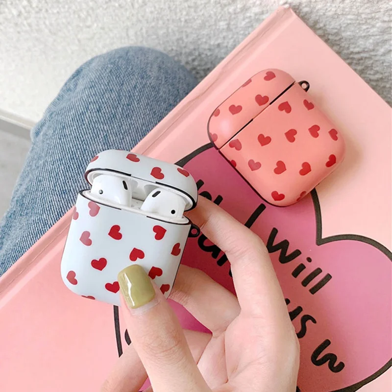Силиконовый чехол в форме сердца с авокадо, гарнитура для airpods, беспроводная bluetooth-гарнитура, защитный чехол, аксессуары