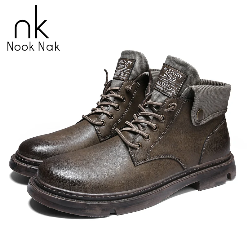 

Middle Help Martin Casual Boots Platform Boots