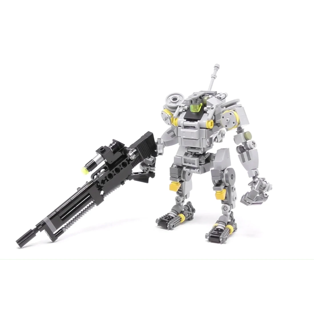 Стебель MOC агент группа пламя локомотив рыцарь Снайпер воин Mecha кирпичи маленькие частицы строительные блоки Обучающие игрушки набор