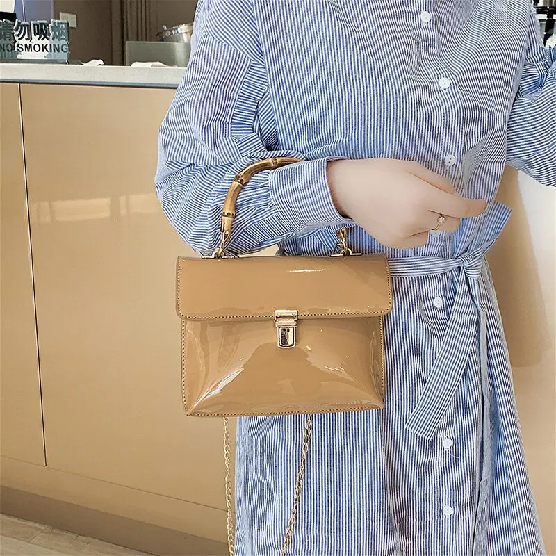 

Luxury Handbags Women Bags Designer Fashion Summer Wild Lock Ladies Shoulder Bag Ladies Casual Party Small Square Bag 2019