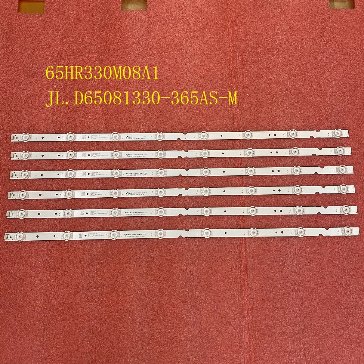 LED backlight strip 8LED for GIC65LB51_3030F2.1D 4C-LB6508-ZM02J TCL 65EP640 65P8 65S421 65S423 65s425 LVU650NDEL MD9W00 3