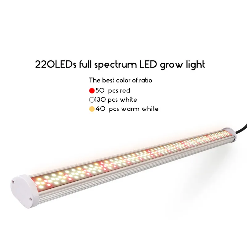  4pcs 80W Full Spectrum Led Grow Light Phyto lamp Tube Bar Led Strip for Indoor Greenhouse Plant Flo - 4000155632383
