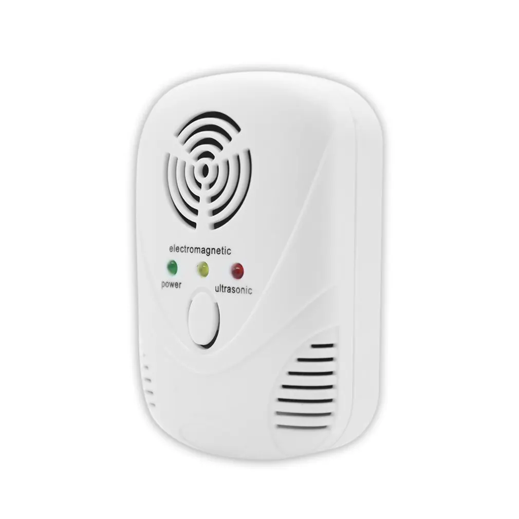 

Electronic Ultrasonic Mouse Killer Mouse Cockroach Trap Insect Mosquito Repeller Rats Spiders Practical Pest Control Device