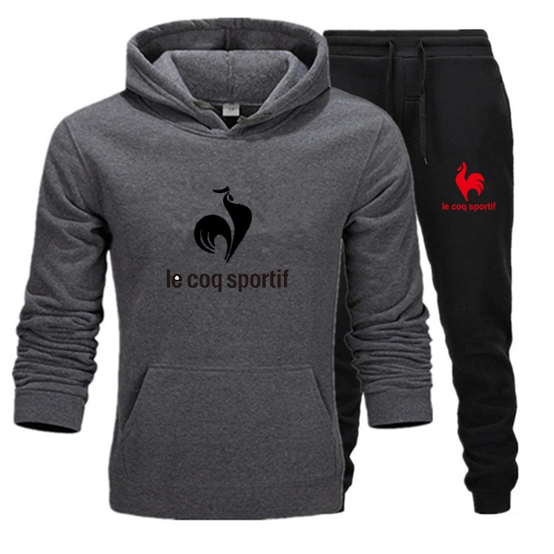 

Pullover Sets Men Tracksuits 2020 Casual Hoodies Pants Mens Sportswear Pant Hoody Sweatshirt Male Suits Jogging Sweatpant 2 Pcs
