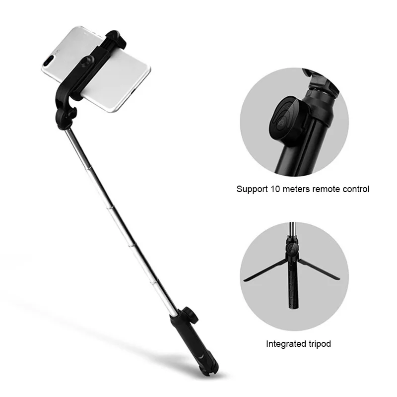 Selfie Tripod Bluetooth Portable Holder Aluminum Alloy Telescopic For Mobile Phone SP99