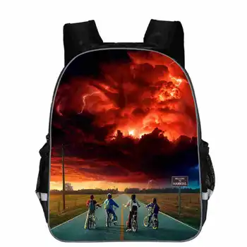 

New Stranger Things Backpack For Girls Boys Children School Bags Kids Cartoon School Backpack Book Bag Gift