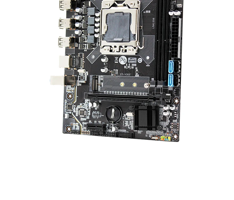 X79 LGA 1356 материнская плата разъем LGA 1356 M.2 NVME Поддержка двухканальной DDR3 REG ECC Серверная оперативная память и xeon E5 cpu настольная материнская плата