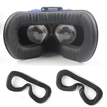Soft PU Leather Face Foam Eye Mask Pad for HTC Vive VR Headset Breathable Eye Mask Cover for HTC Vive Accessories 1