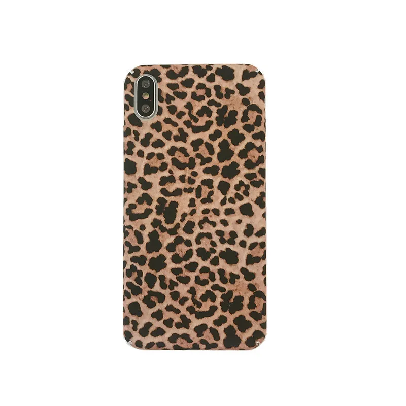 Леопардовый сексуальный милый чехол для телефона iPhone 11 Pro Max XR X XS 7 8 6S Plus Жесткий