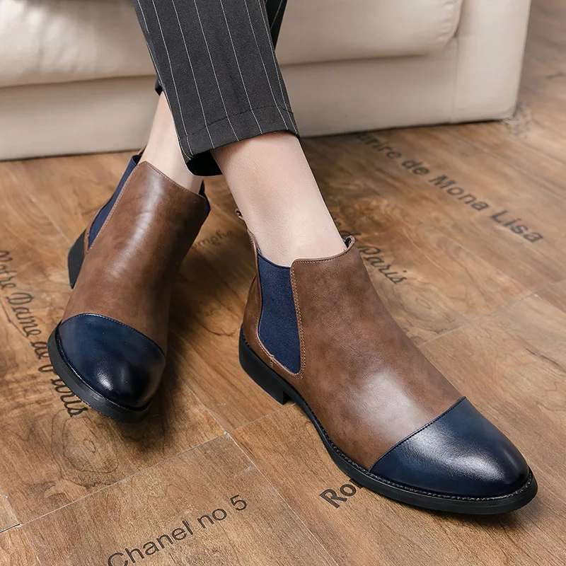 Chelsea MÃ¤nner Herbst Schuhe Corvari Herren Chelsea-Stiefeletten