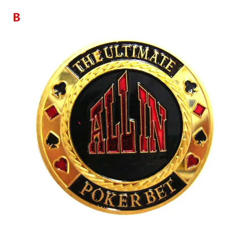 Металл казино Hold'em дилер/все в/Bigblind/Smallblind азартные игры Покер Чип