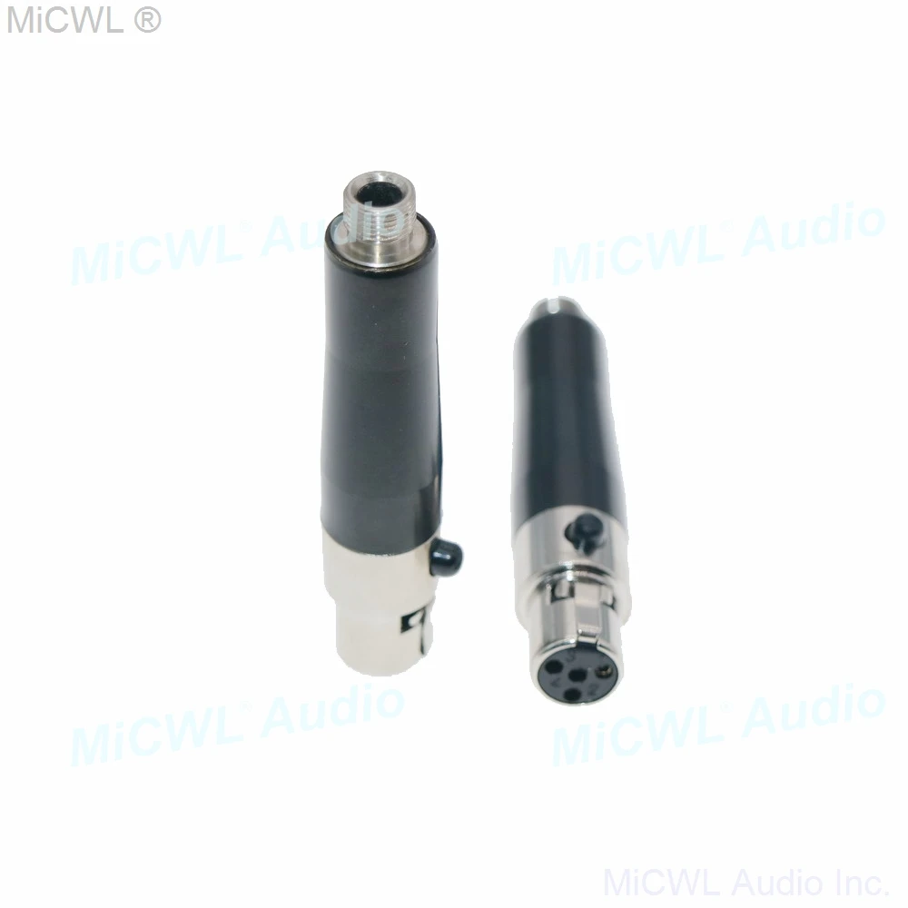 Адаптер для кабеля микрофона 3 5 мм к гнезду AKG TA3F Shure TA4F mini Sennheiser аудио техника