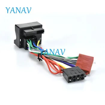 

12-025 Wire Harness Adaptor ISO RADIO ADAPTER CABLE FOR-VOLKSWAGEN-Golf-Passat,-Touareg-Touran 2002+-AUDI All models with Quadlo