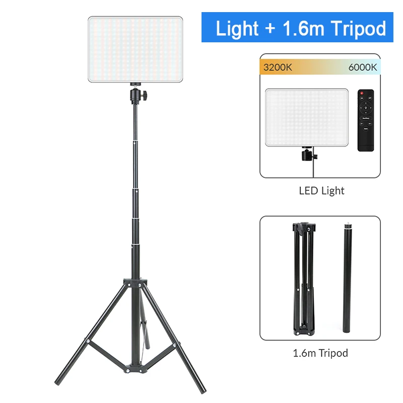 de vídeo ue plug 2700-5700k iluminação fotografia