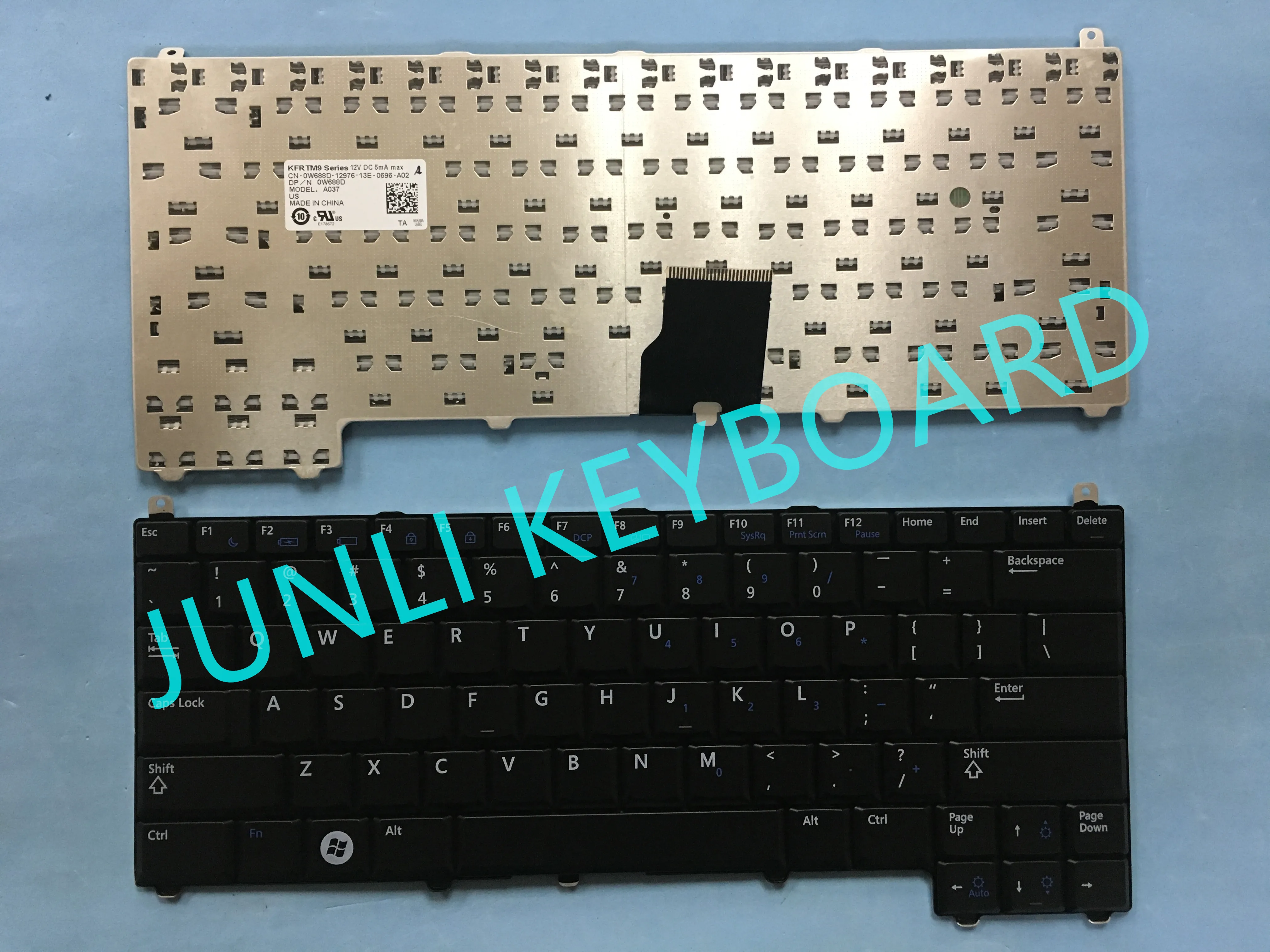 JUNLI клавиатура для Dell Latitude E4200 0W688D A037 US черная | Компьютеры и офис