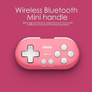 

8BitDo ZERO 2 Bluetooth Wireless Controller Candy Color Mini Game Joystick For Nintendo Switch lite Game Machine PS3 PC Steam