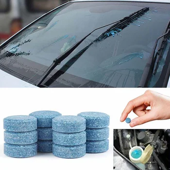

1/5/10Pcs Compact Auto Wiper Detergent Effervescent Tablets Dropshipping High Performance Car Glass Washer Cleaning Tools