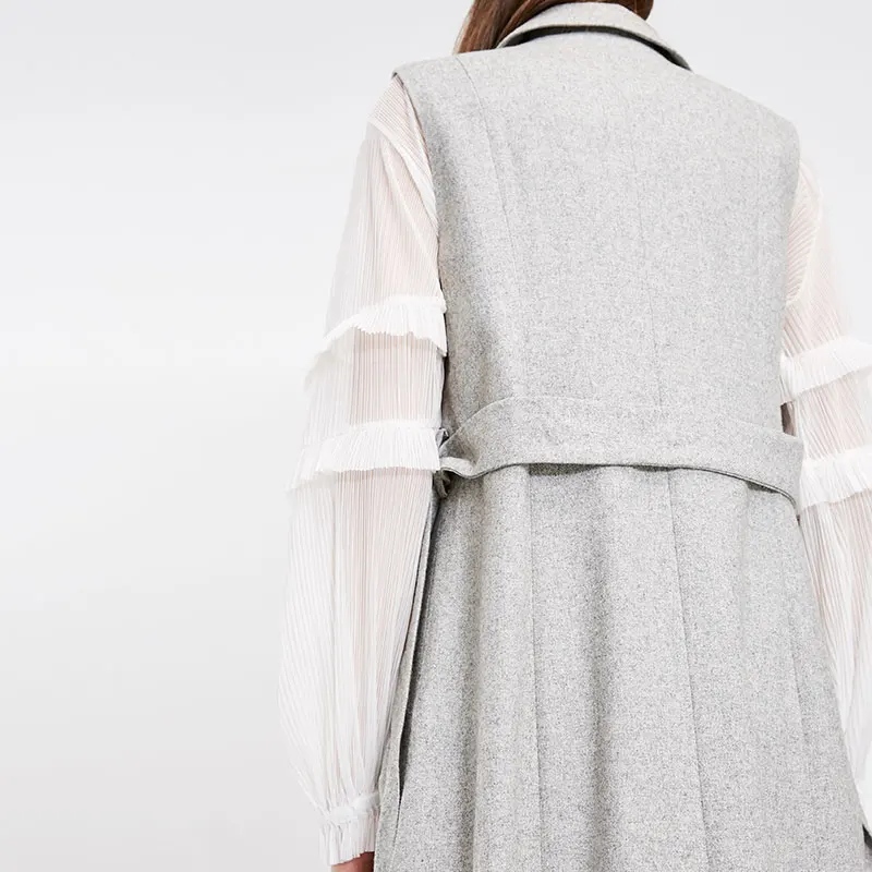 Vero Moda зимний жилет без рукавов на шнуровке | 318334504