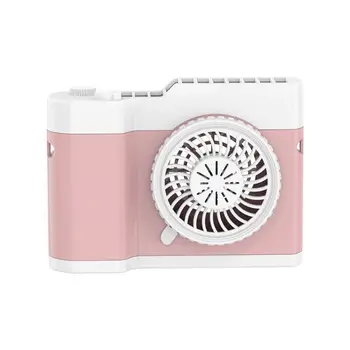 

Creative Camera Shape Hanging Neck Fan Portable Handheld USB Charging Small Multipurpose Summer Cooling Tool for Baby
