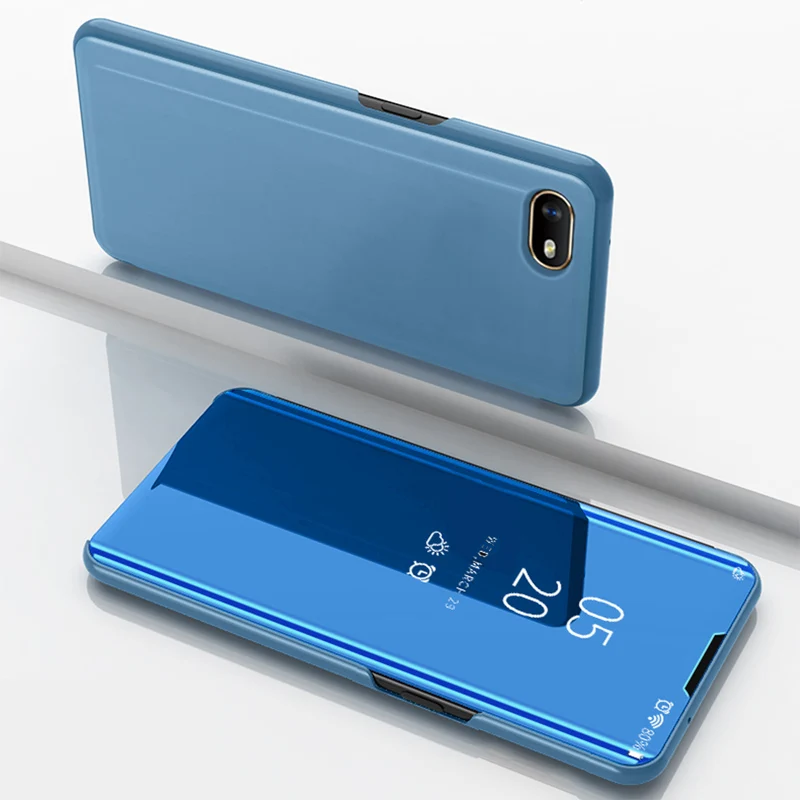 03 Зеркальный флип-чехол для телефона для OPPO Realme 3 Pro, чехол, умный сон, задняя крышка для OPPO Realme3 Pro C2, чехол s, чехол, оболочка - Цвет: 03