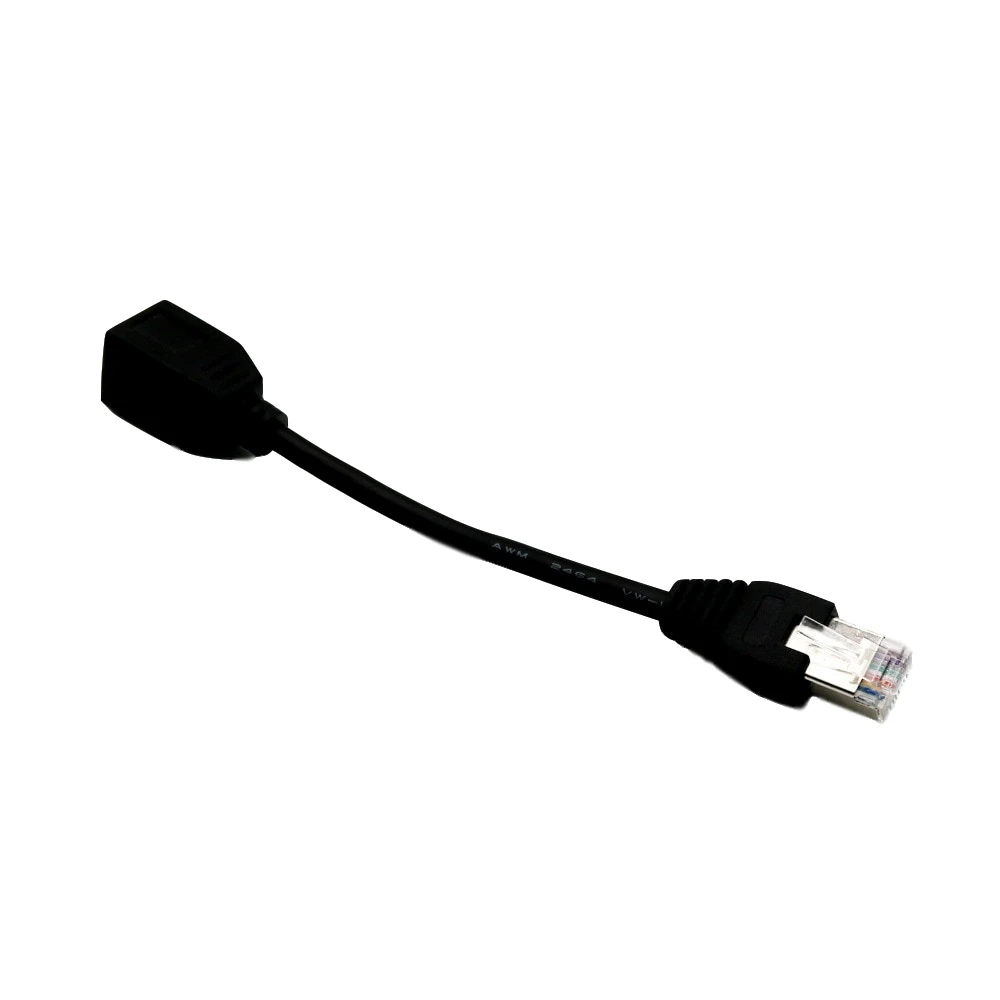 5x CAT5 RJ45 Ethernet LAN сетевой штекер к USB 2 0 B гнездовой адаптер принтера Соединительный