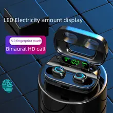 Новинка, Bluetooth гарнитура 5,0 M6S TWS IOS Android, беспроводные Спортивные Bluetooth наушники, водонепроницаемые наушники, свободные руки, наушники fon