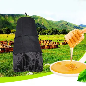 

3 Layers Windproof Beekeeping Tool Catcher Hanging Cloth Bee Cage Garden Portable Swarm Trap Safe Outdoor Drawstring Closure