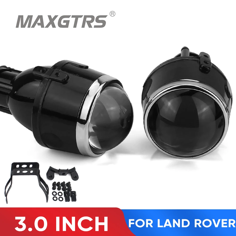 

2x 3.0 inch Bi-xenon HID Fog Lights High Low Beam Projector Lens Lamps For LAND ROVER Discovery 4 Freelander 2 Range Rover Sport
