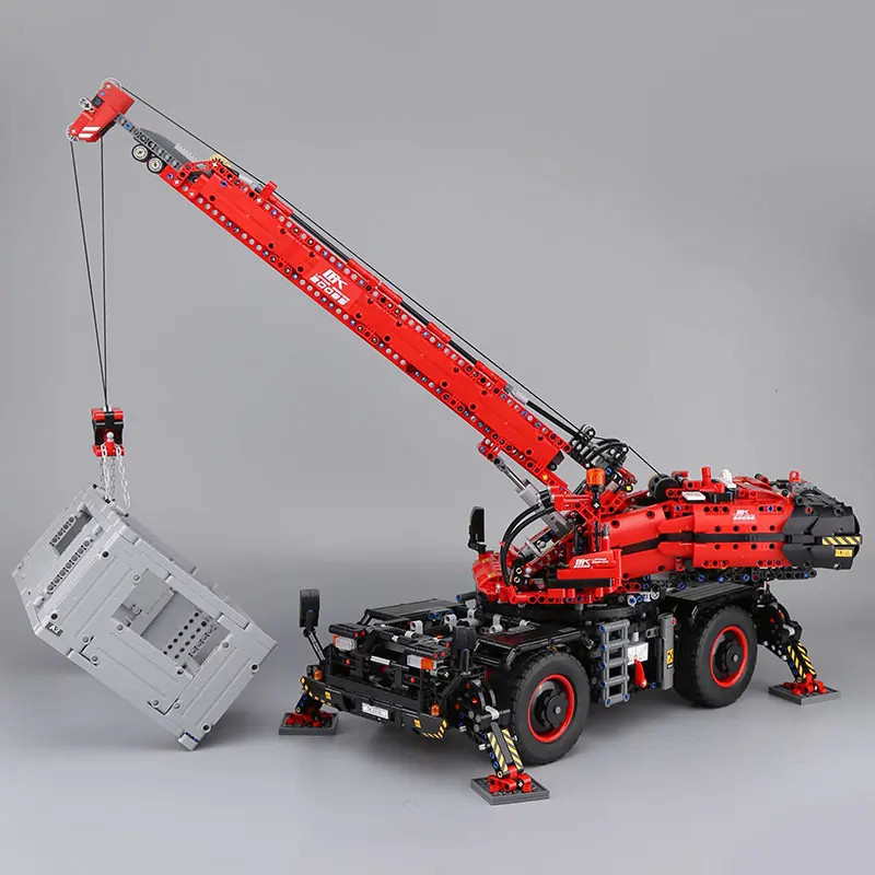 DHL 20085 Technic Toys 42082, набор подъемников для пересеченной местности, сборные блоки для автомобилей, детские игрушки, рождественский подарок