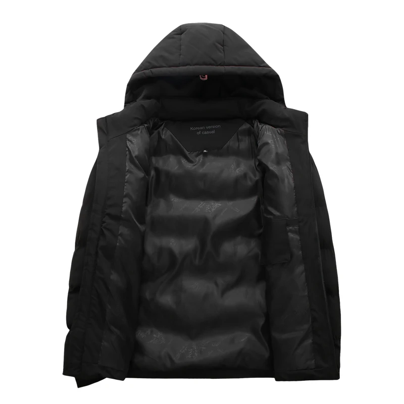 Размера плюс 8XL 7XL 6XL мужские зимние теплые куртки и пальто хлопковое пальто; удобное и теплое Стиль куртки
